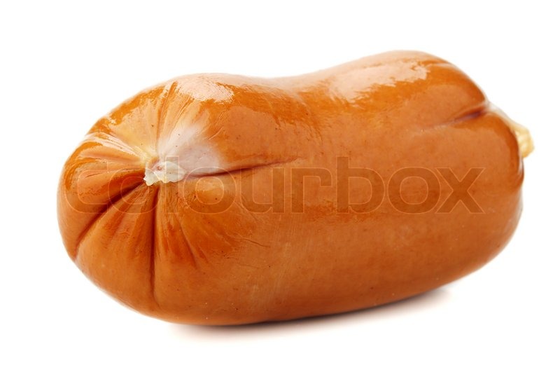Fat sausage | Stock image | Colourbox