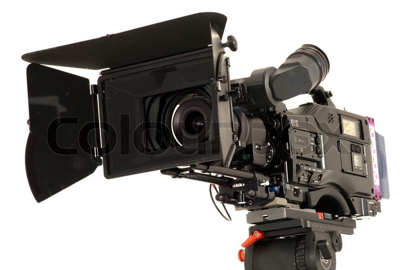 Professional digital video camera | Stock Photo | Colourbox