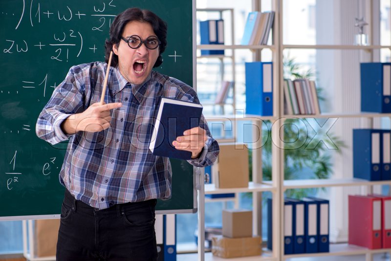 Video Math Professor Fix Screen Funny About Teaching Math