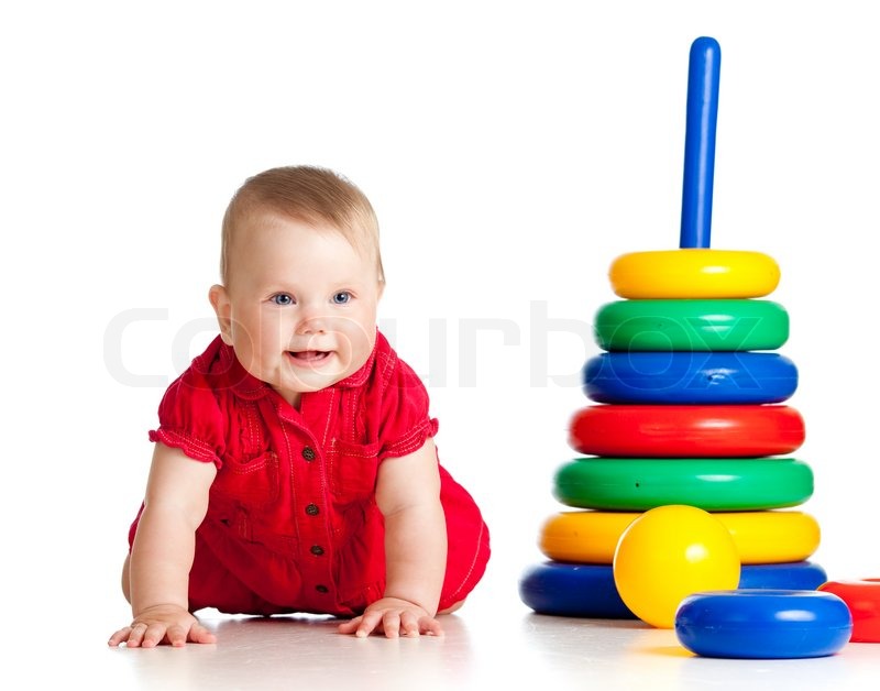 color toys baby