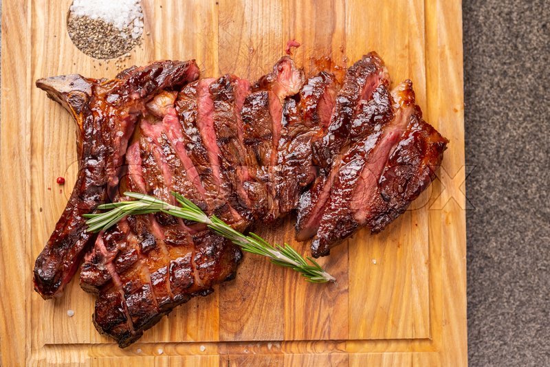 Food, delicious, horse meat and craft Stock image Colourbox