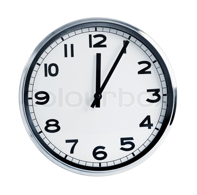 quartz wall clock stock photo colourbox quartz wall clock stock photo colourbox