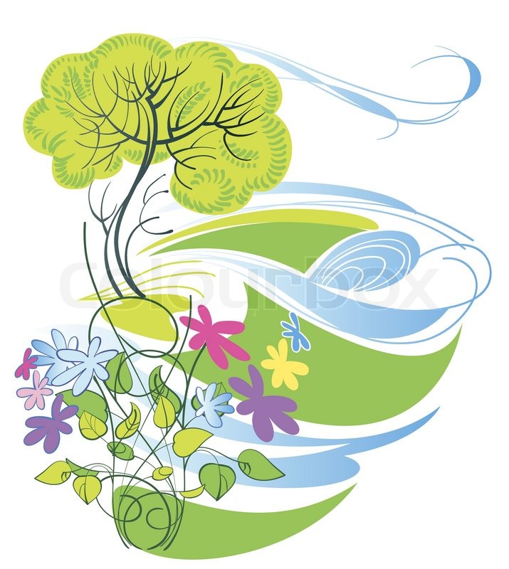 Summer background | Stock vector | Colourbox