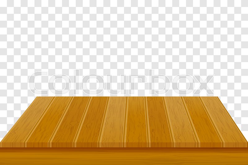 Wooden table top vector illustration | Stock vector | Colourbox