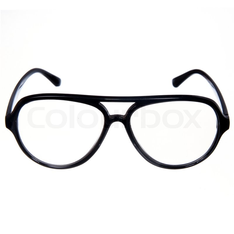 white black glasses