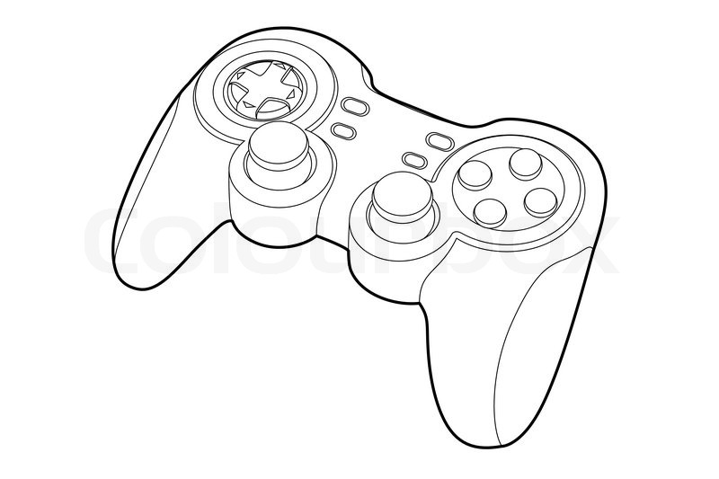 Ps4 Controller Coloring Pages