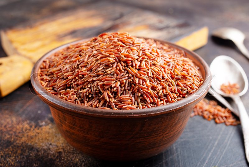 brown rice | Stock image | Colourbox