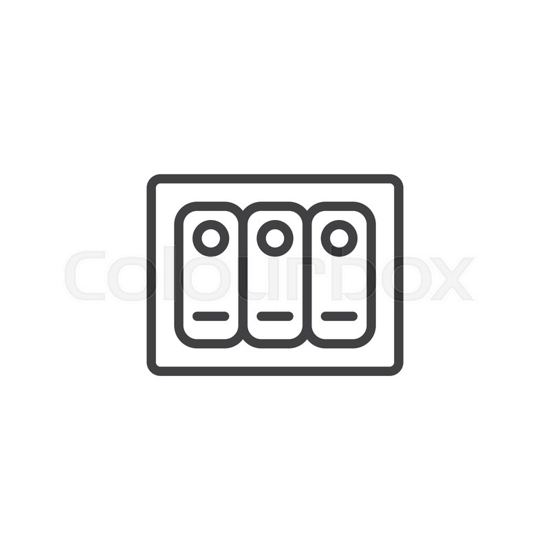 Toggle Switch Symbol