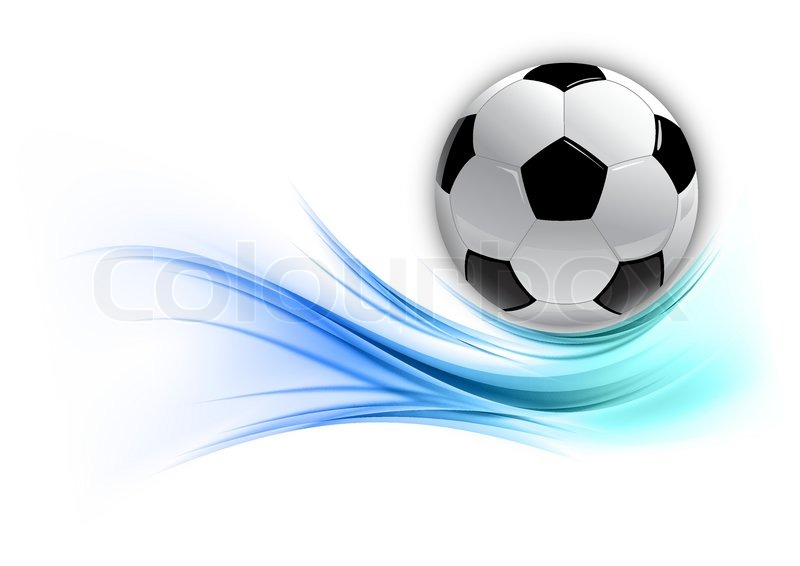Blue ball | Stock vector | Colourbox