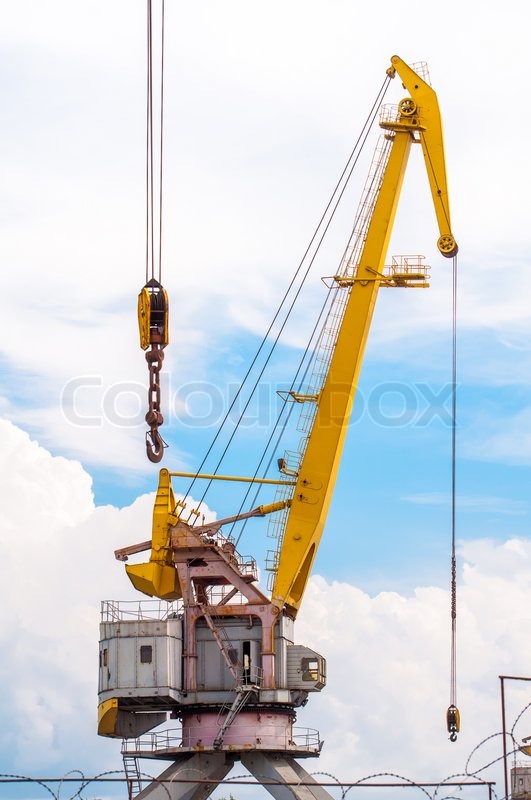 Harbor Freight Gantry Crane >> Port crane boom | Stock Photo | Colourbox Harbor Freight Gantry Crane >> Port crane boom | Stock Photo | Colourbox