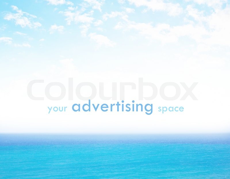 Zen Strand Hintergrund, schöne saubere | Stock Bild | Colourbox