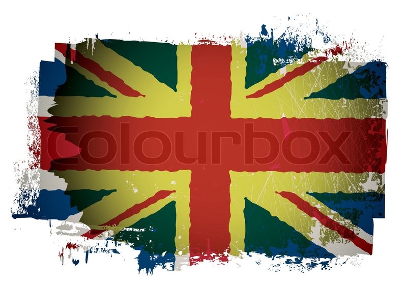 Alte britische Flagge | Stock-Vektor | Colourbox