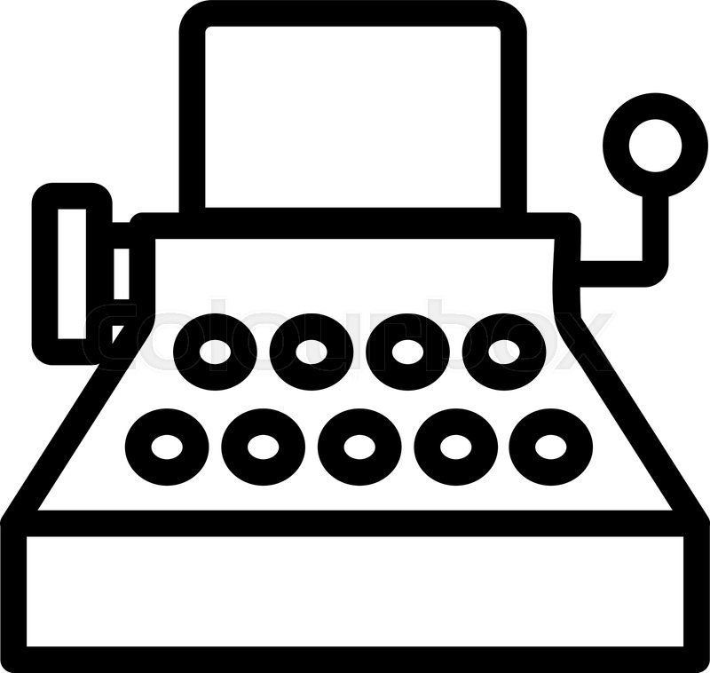 Typewriter Icon