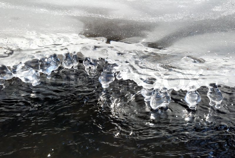 Ice and Water Background | Stock image | Colourbox