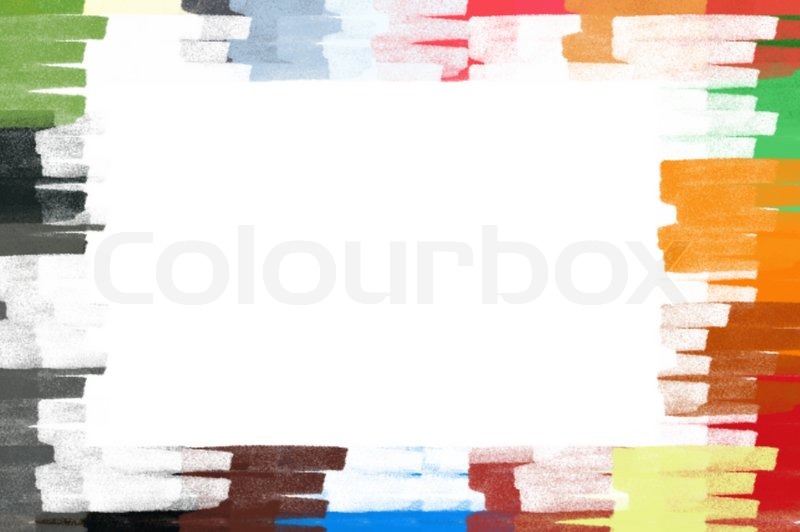 Pastel colors border frame illustration | Stock Photo ...
Color Borders Design