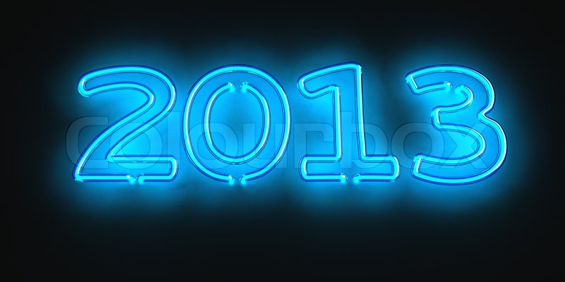 Neon 2013 | Stock image | Colourbox