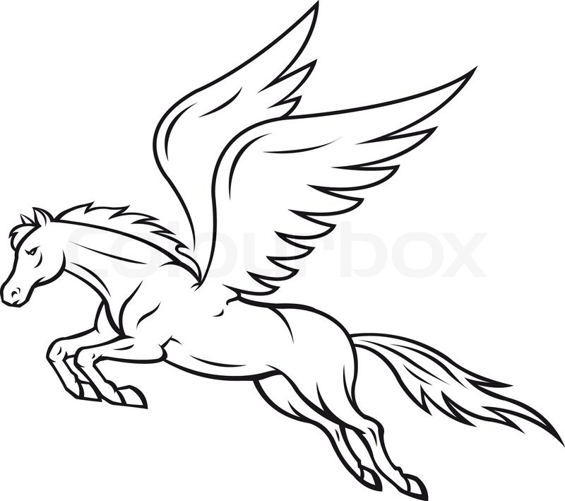 Coloring Pages Winged Pony Coloring Pages Winged Pony