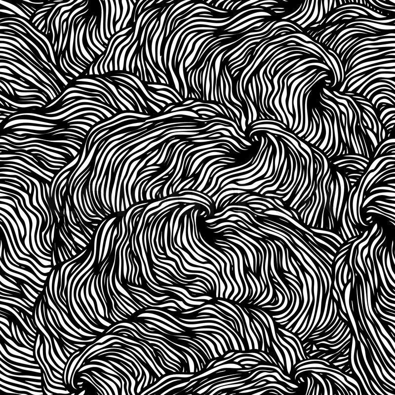 funky black and white patterns