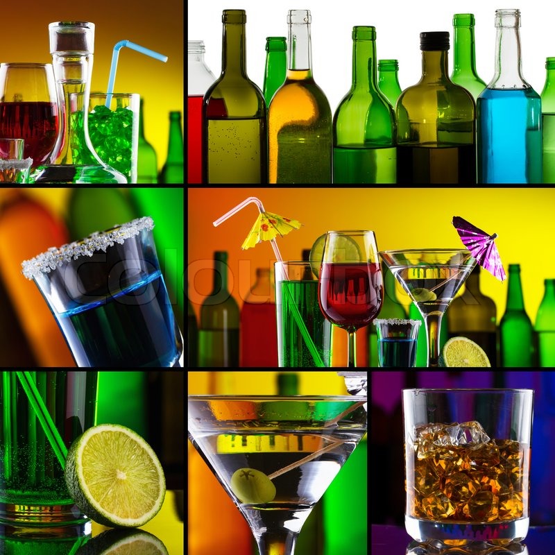 Drink Mixed Drinks From Straw Or Glass Drink Mixed Drinks From Straw Or Glass