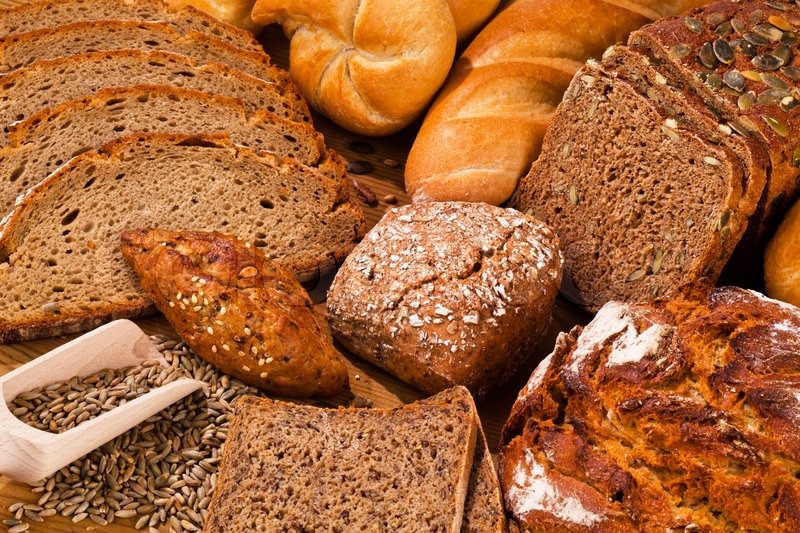different types of brown bread