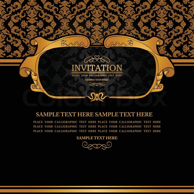 Abstract Background With Antique Stock Vector Colourbox