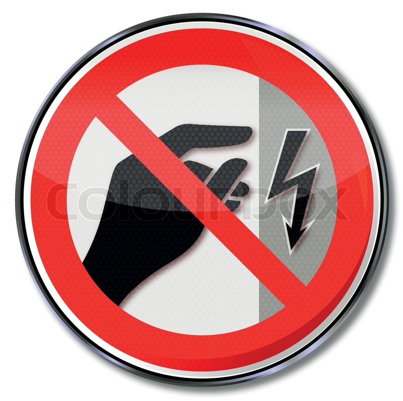 Warning, workplace, signs | Stock Vector | Colourbox