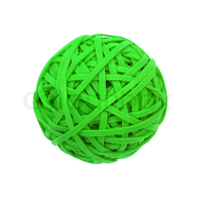 Collection 101+ Images Inside Of A Golf Ball Rubber Bands Updated