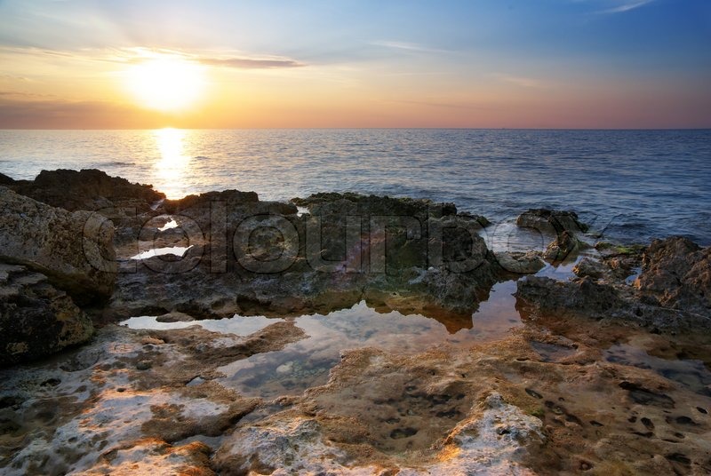 Beautiful seascape | Stock image | Colourbox