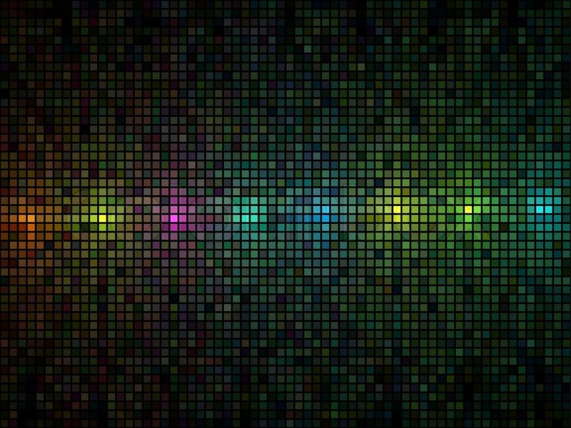 Abstract multicolor lights disco tile vector background. | Stock Vector