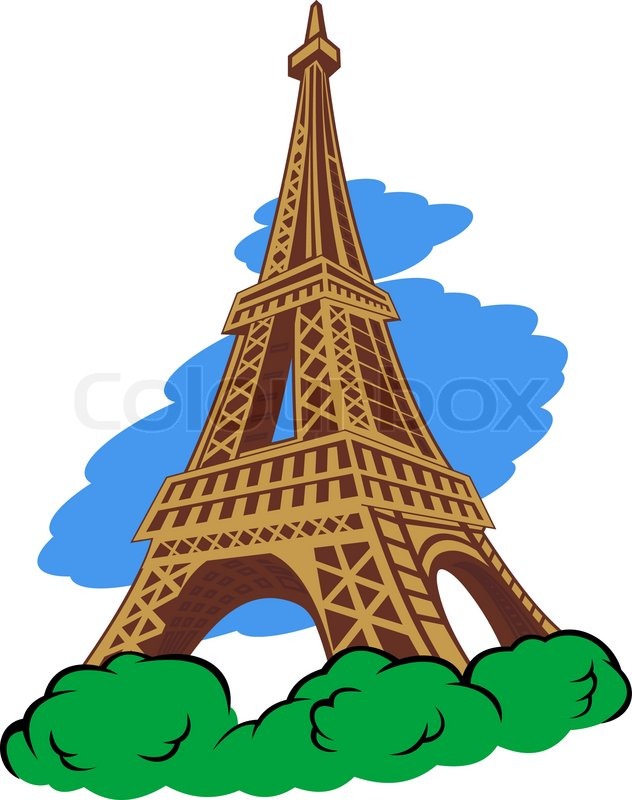 eiffelturm clipart people