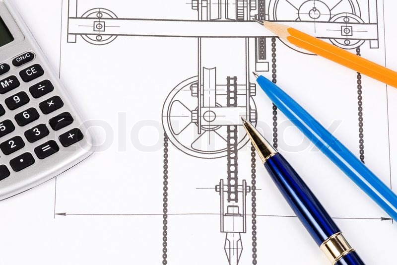 Pen and pencil | Stock image | Colourbox