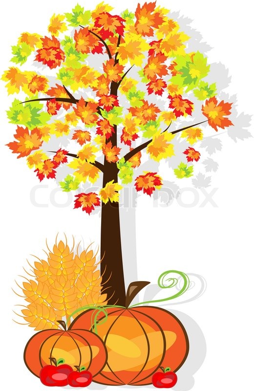 Thanksgiving background | Stock vector | Colourbox