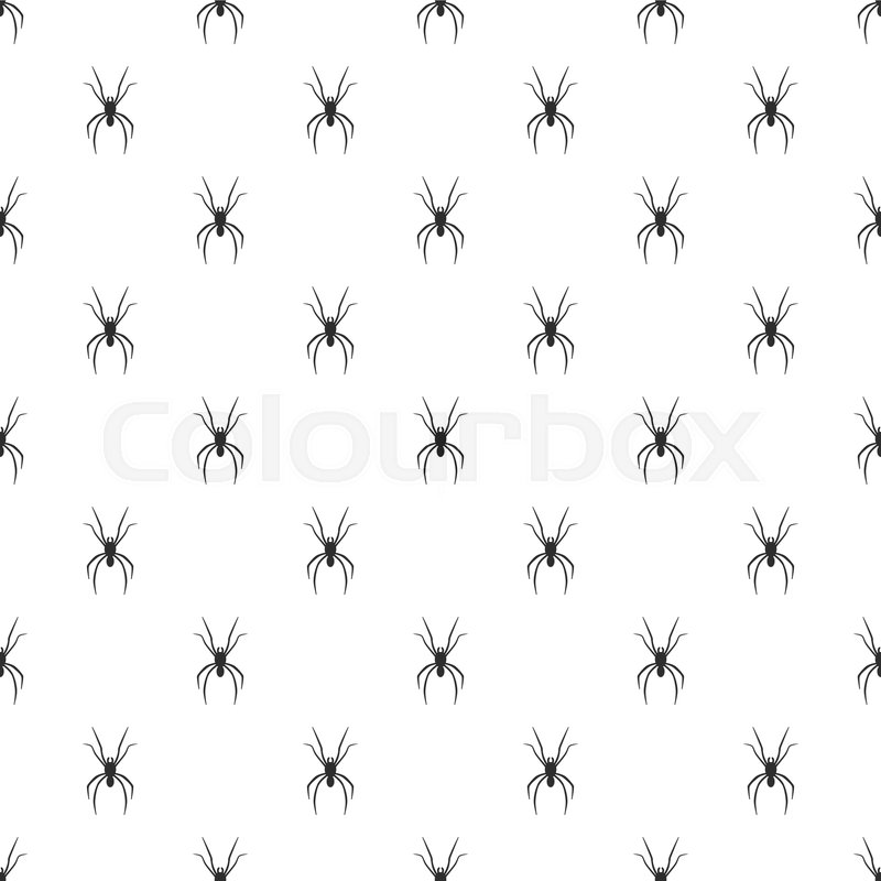 Spider pattern seamless repeat ... | Stock vector | Colourbox