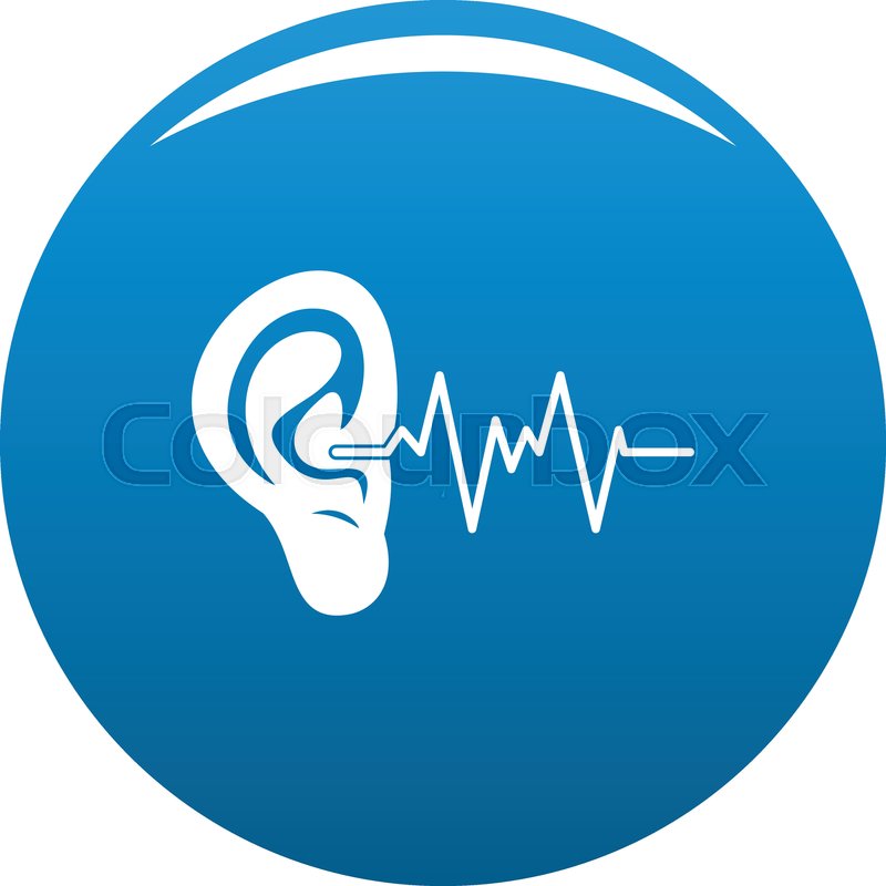 Ear icon. Simple illustration of ear | Stock vector | Colourbox