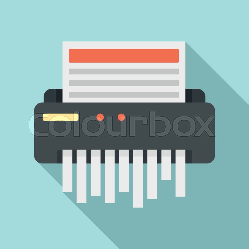 Paper Shred Icon Paper Shredder Icon