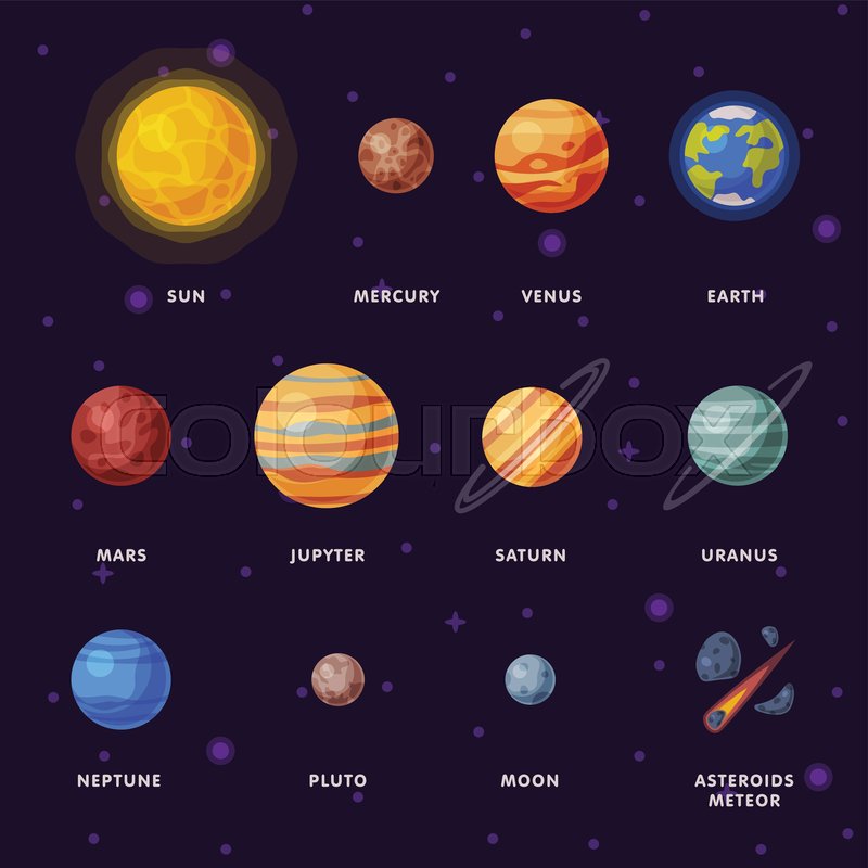 Solar System Venus Color