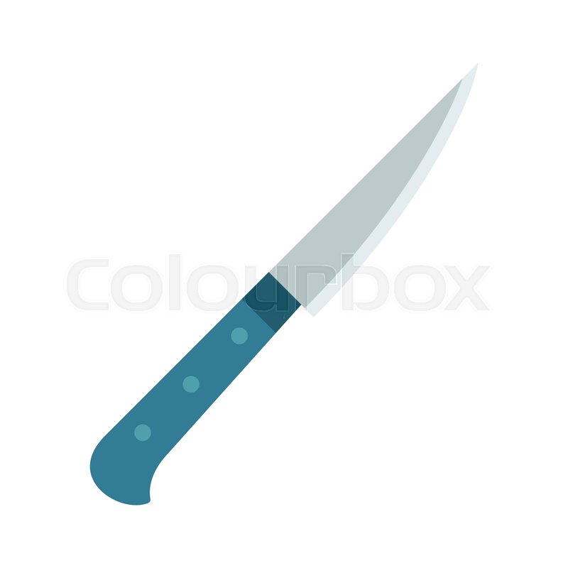 Knife for slicing fruits and Stock vector Colourbox
