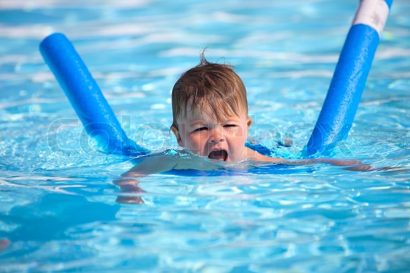 learning how to swim