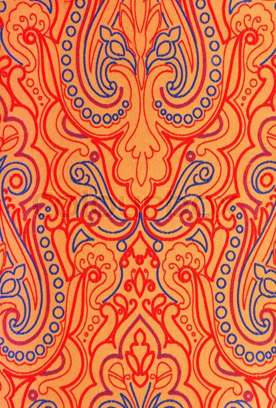 Arabic fabric Stock image Colourbox