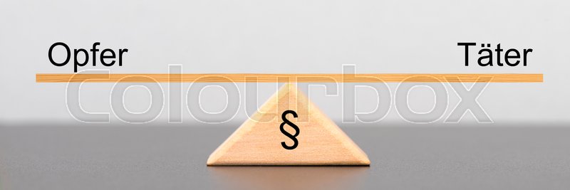 Beziehung zwischen Opfer und Täter im ... | Stock image | Colourbox