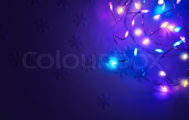 Christmas Background. Snowflake | Stock image | Colourbox