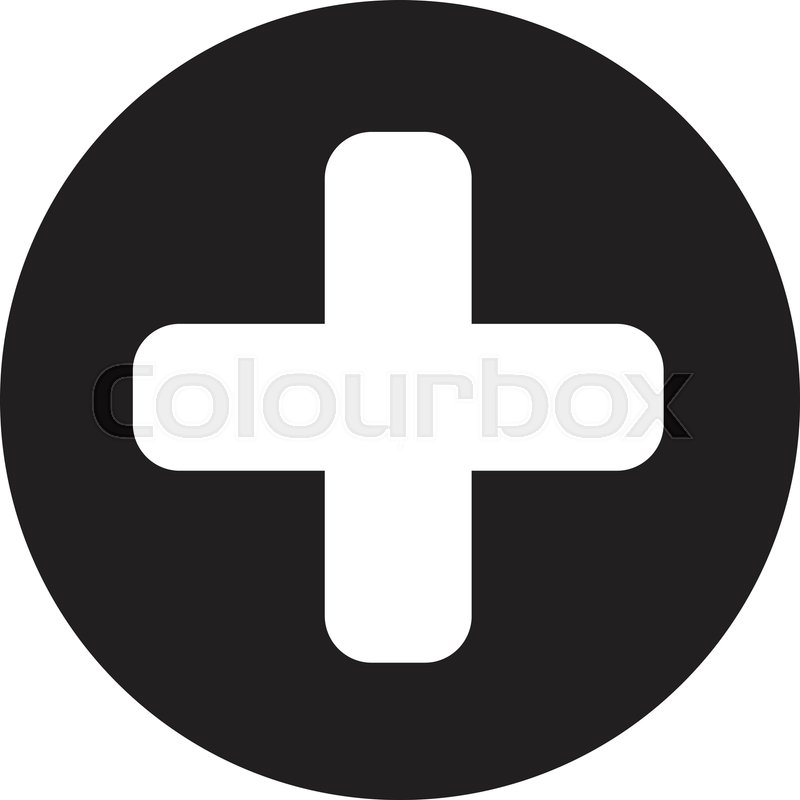 Add icon sign design | Stock vector | Colourbox