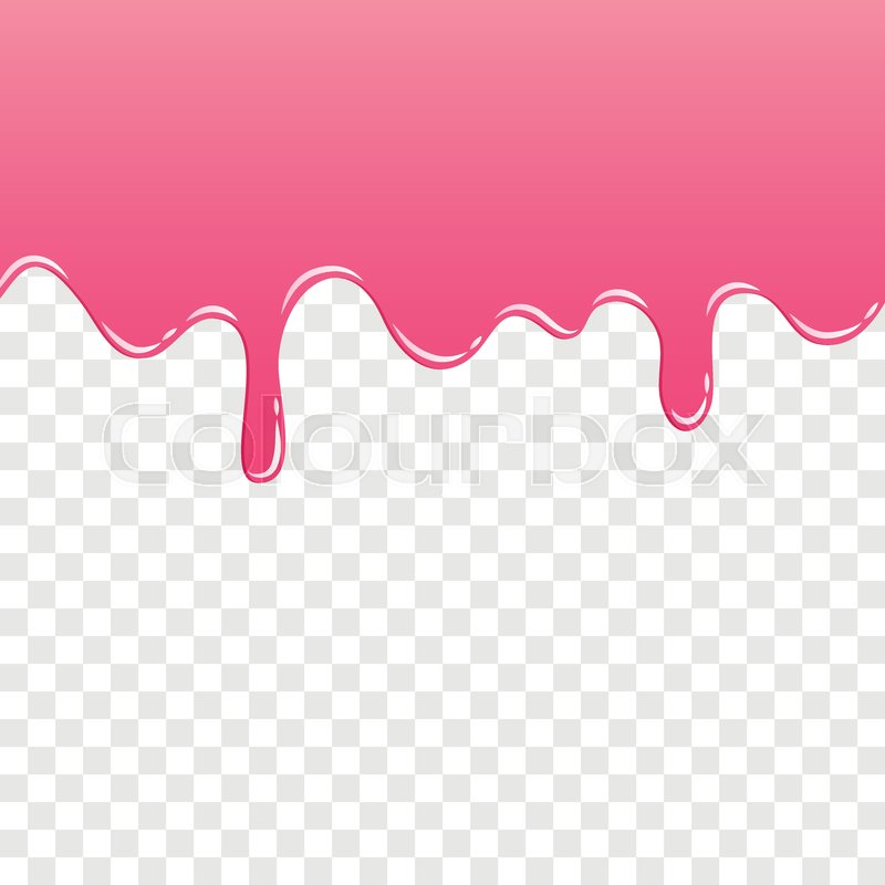 Pink sweet melting icing background Stock vector Colourbox