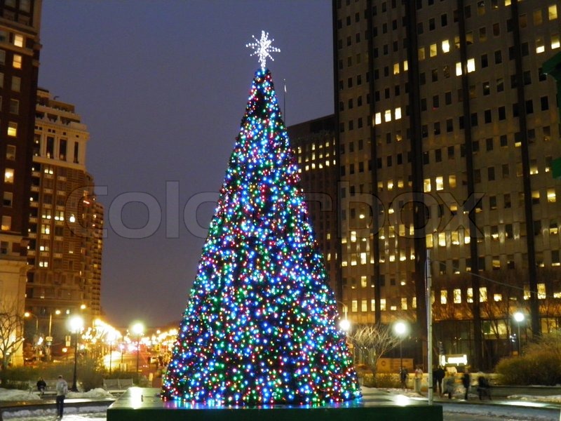 new years day in philadelphia christmas tree at love park new years day in philadelphia christmas tree at love park