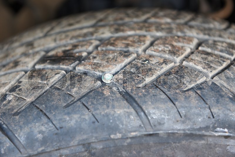 My tire is broken. My tire is broken