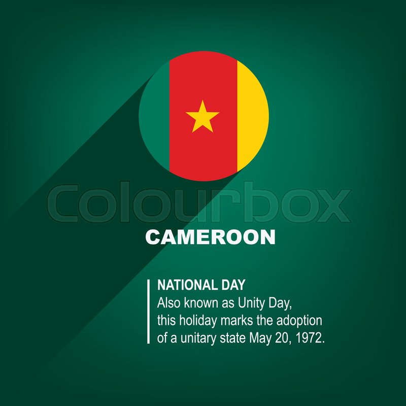National Holiday in Cameroon - | Stock vector | Colourbox