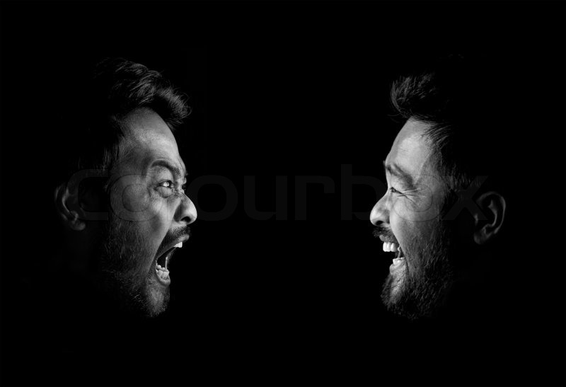 angry-vs-happy-stock-photo-colourbox