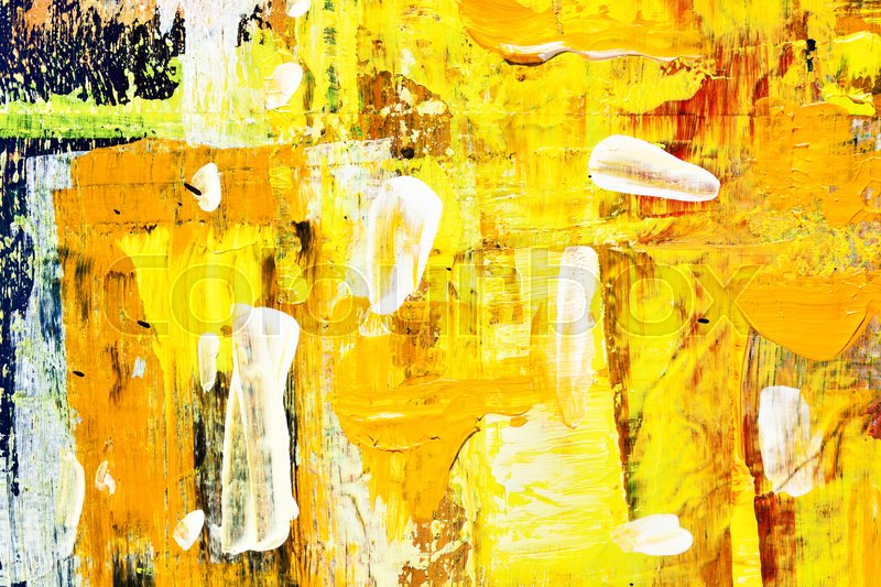 Abstract Artistic Background With Brush Stock Image Colourbox