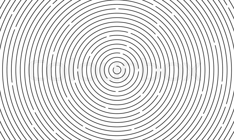 Texture with Circle line and Black and ... | Stock vector | Colourbox