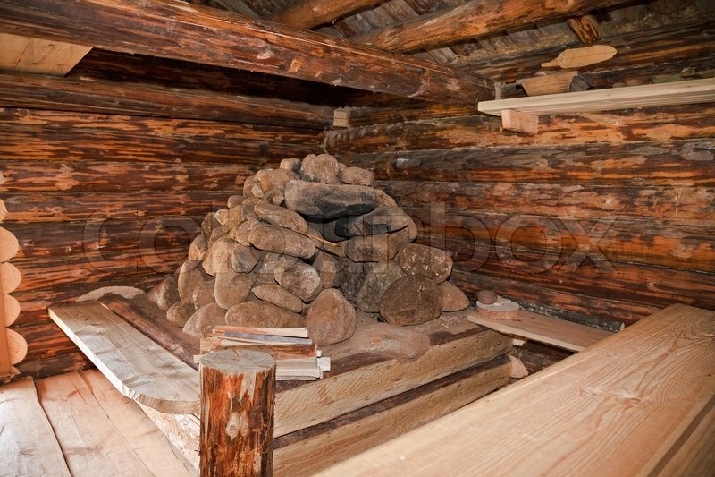 Feuerstelle bei der alten traditionellen | Stock Bild | Colourbox